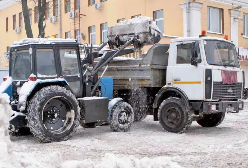 Уборка снега Пески