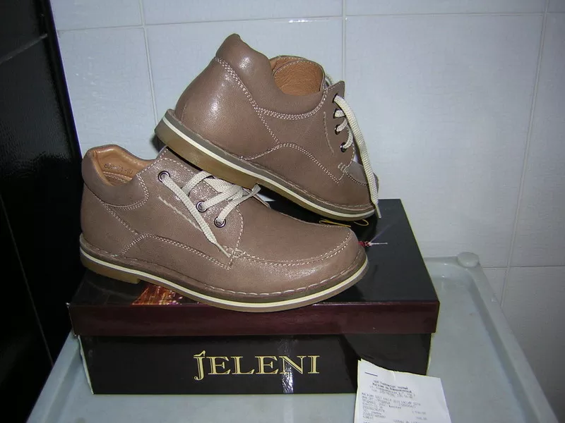Новые кожаные ботинки Jeleni 38 р 4